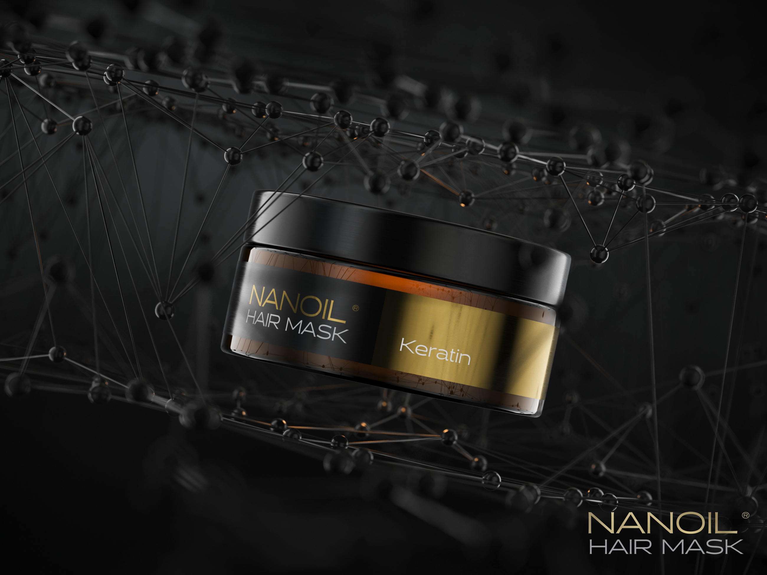 keratin hårmasker Nanoil