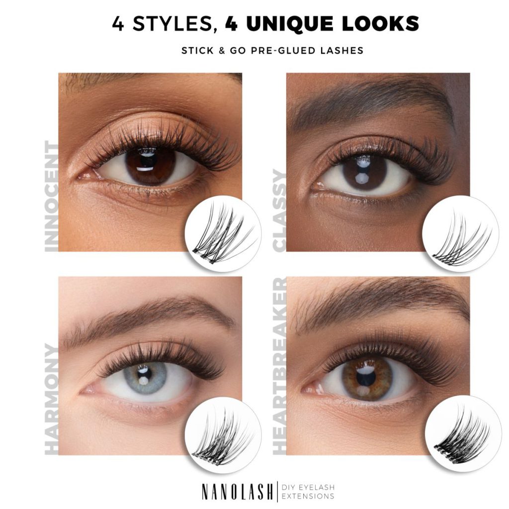 falske vipper normal nanolash