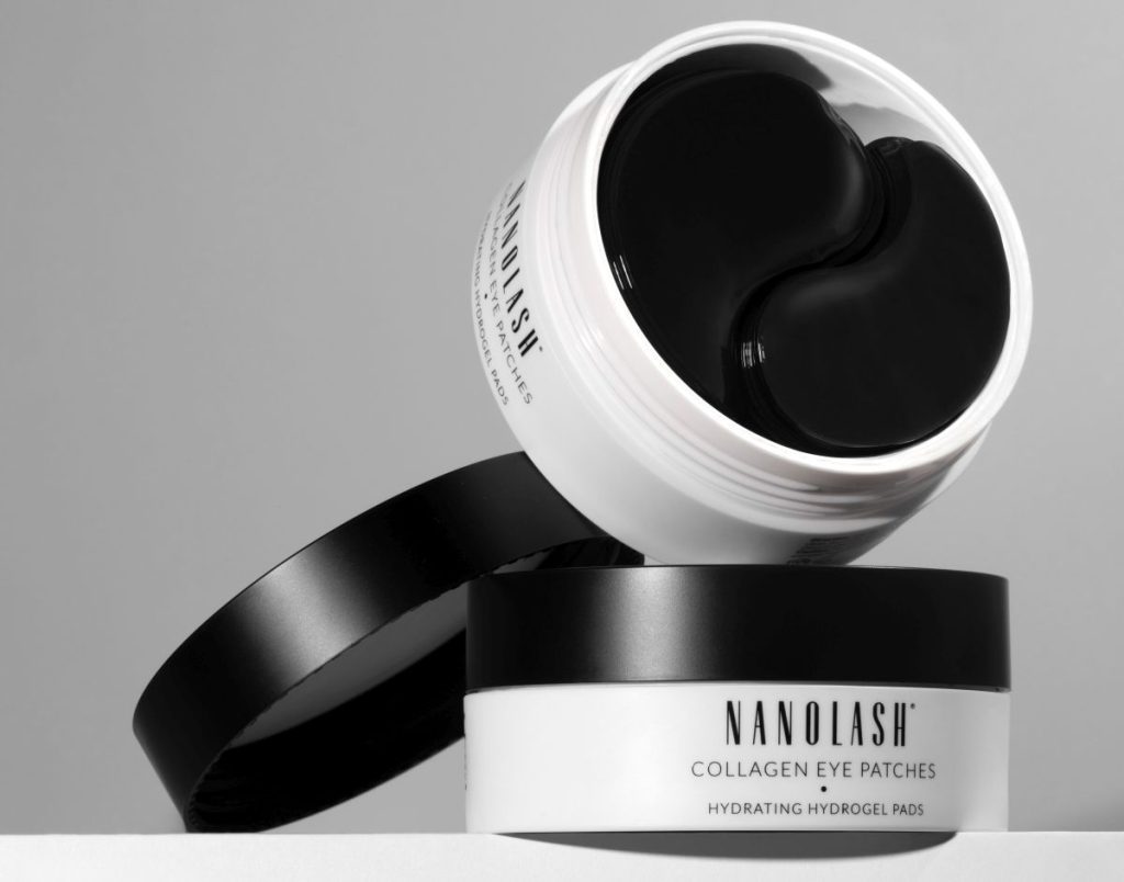 nanolash hydrogel øyepads med kollagen