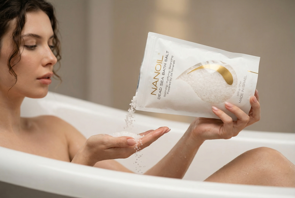 nanoil badesalt til badekar