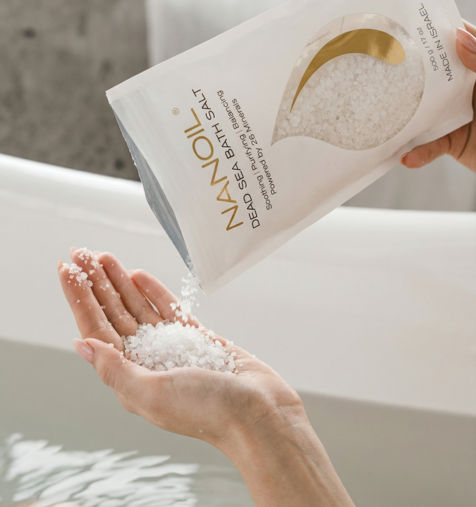 nanoil badesalt til fødder